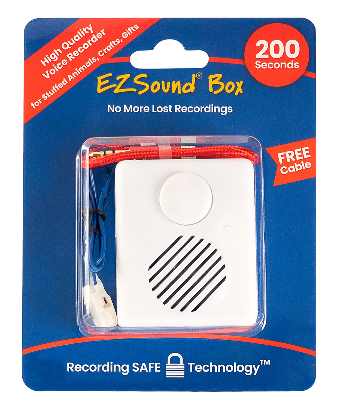 Sound Box Toy Play Button Sound Box for Stuffed Animals, Craft Projects, Model Trains ...