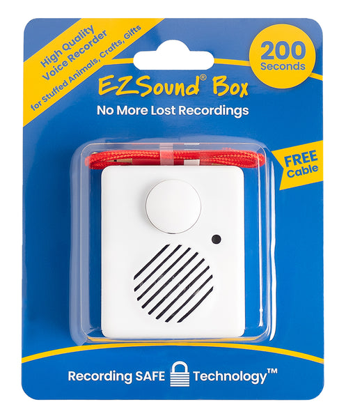 Re-recordable Sound Box for Personal Messages, Favorite Songs 200 sec – Invite By Voice LLC